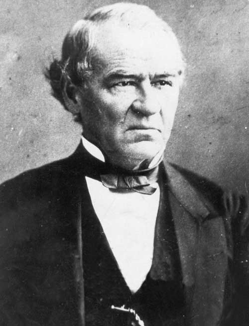 Andrew Johnson President 1865 at www.servetolead.com