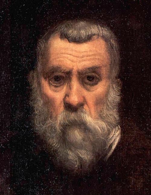 tintoretto self portrait painting color