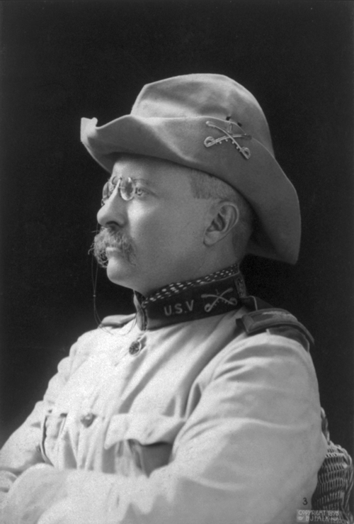 theodore_roosevelt_colonel_hat_army_1898_via servetolead.com